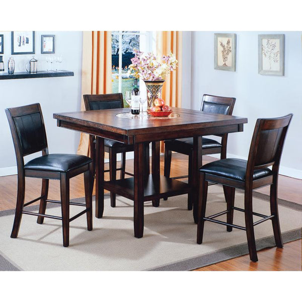 Crown Mark Fulton 5 pc Counter Height Dining Set IMAGE 1